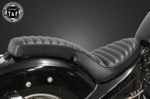 有限会社ガレージT&F / スティード400 コブラシート(タックロール)