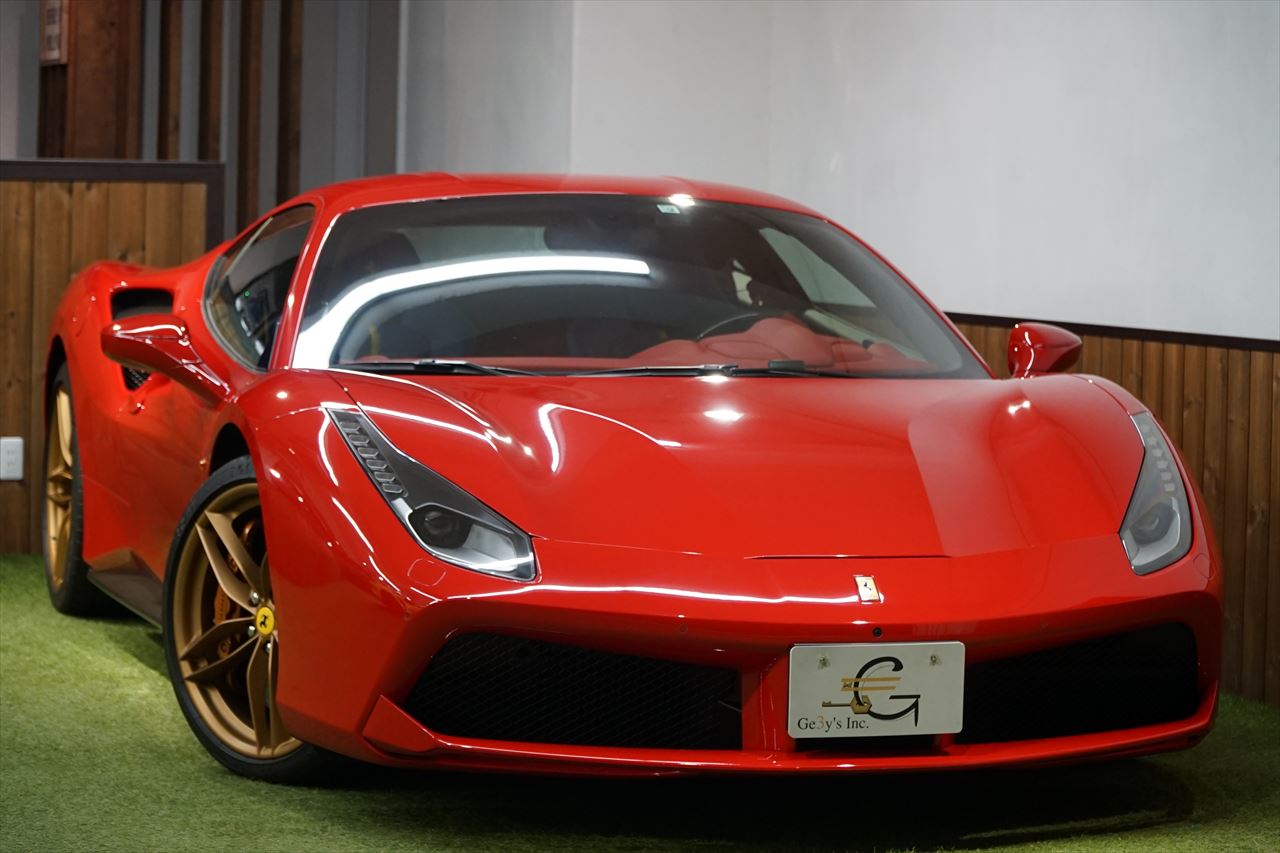 ☆入庫情報☆2016年 フェラーリ 488GTB フェラーリと言えばのボディ