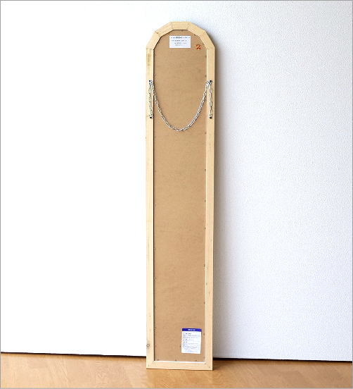 鏡 壁掛けミラー 玄関 おしゃれ イタリア製 ウォールミラー 縦長