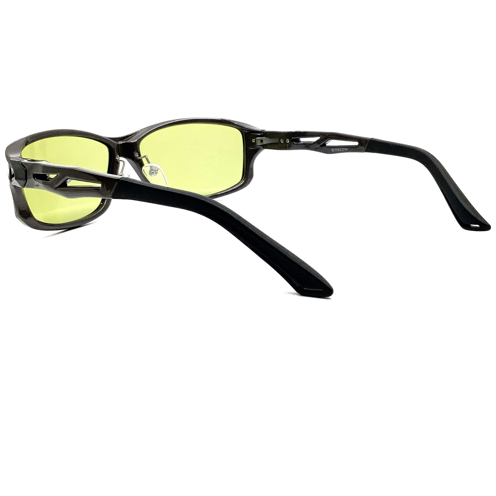 Zeque ゼクー サングラス STELTH ステルス F-1932 GUNMETAL/EASE GREEN