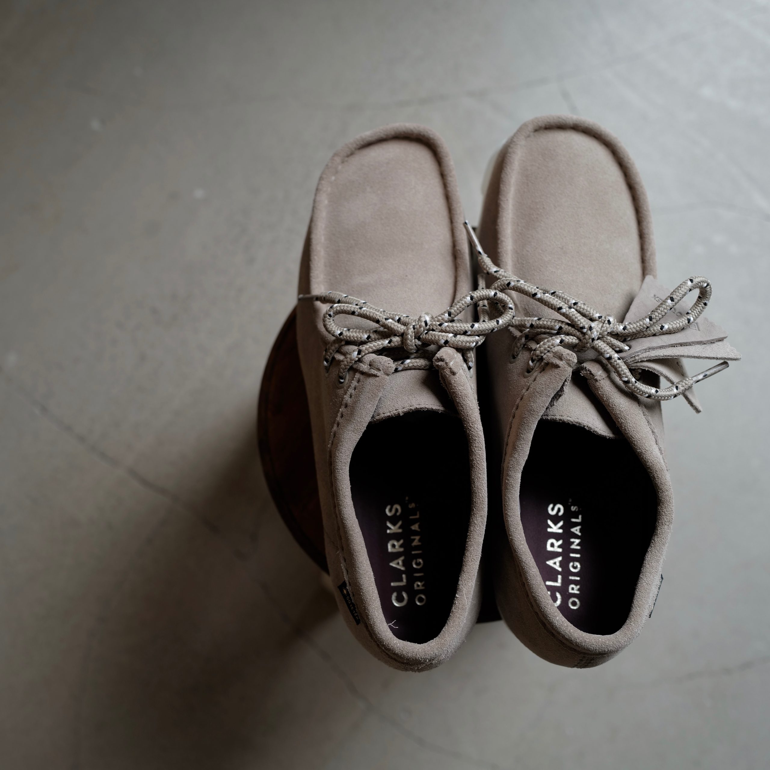 Clarks/クラークス】から雨にも負けない「Wallabee/ワラビー」Gore-tex