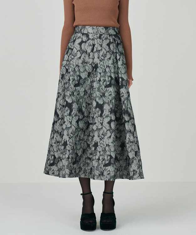 ジャガードタックスカート / GRACE CONTINENTAL | GRACE CONTINENTAL