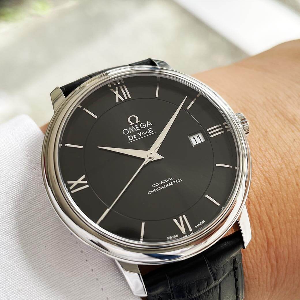 オメガ(OMEGA) デビル プレステージ 39.5MM 424.13.40.20.01.001 De