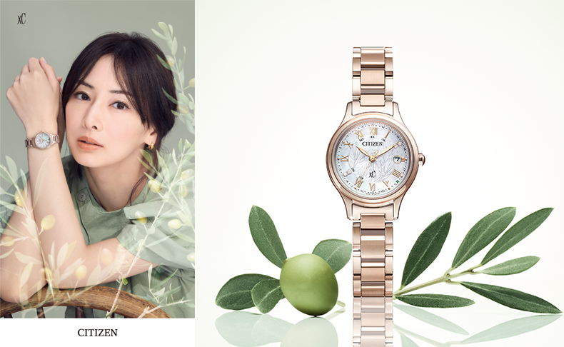 シチズン(CITIZEN) 2025新作 「シチズン クロスシー」より、北川景子