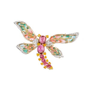 GSTV K18YG 花珠 越物 アコヤ真珠 無調色 ダイヤ リング P 約3.0-5.5mm