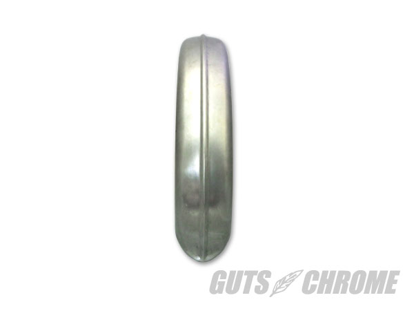 5インチ センターリブフェンダー スチール RAW｜ハーレーパーツの通販