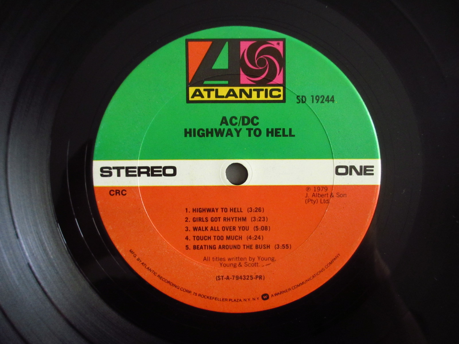 AC/DC / Highway To Hell - Guitar Records
