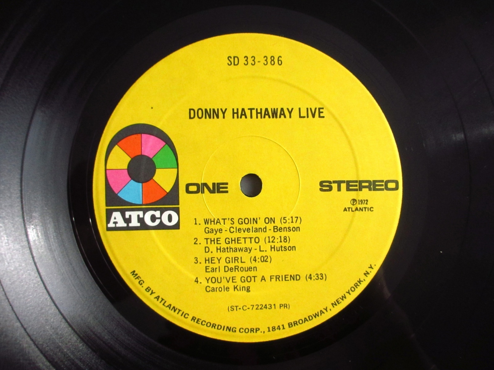 Donny Hathaway / Live - Guitar Records