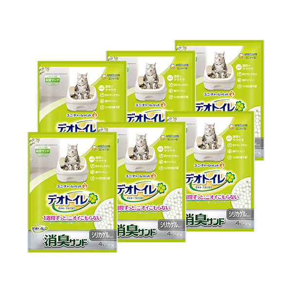 デオトイレ 消臭サンド 4L×6｜ユニ・チャーム ダイレクトショップ