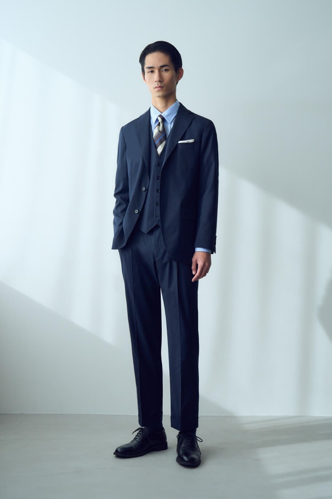 サロンドグローバルワーク セットアップ ジャケット L+スラックスXL2本