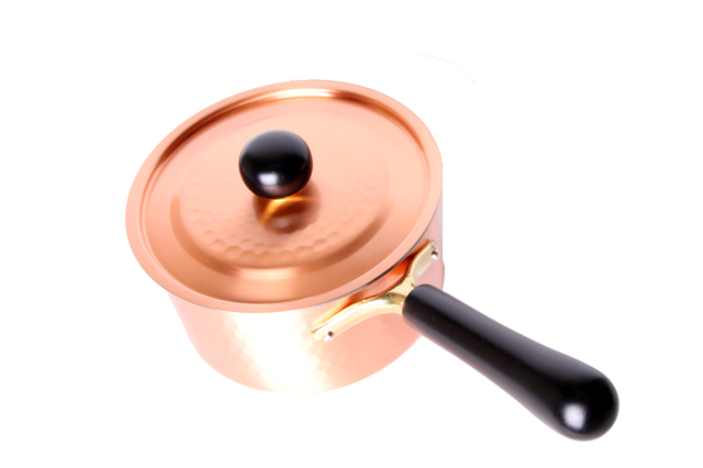 銅 IHアンティーク IH 101 片手鍋(18cm) 料理道具 銅源サイトウ