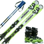 スキー3点セット ジュニア用 SALOMON サロモンのレンタル | スキー3点