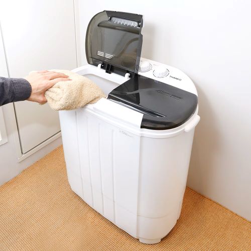 小型二槽式洗濯機「別洗いしま専科」3 STTWAMN3 THANKO 洗濯機