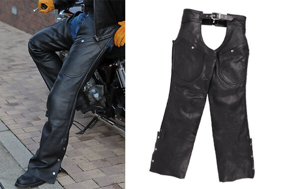 CH-9 プロテクター付きレザーチャップス | DEGNER