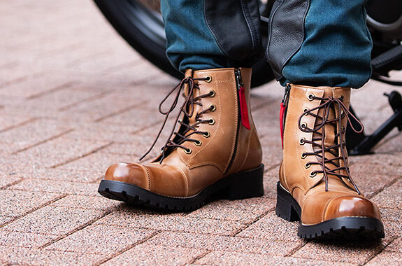 HS-B6A レザーZIPブーツ | DEGNER