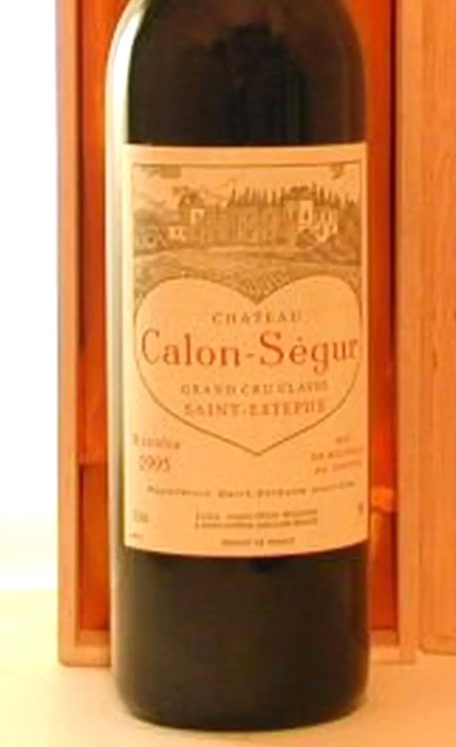 1998年 シャトー・カロン・セギュール（愛を伝えるハートのラベル