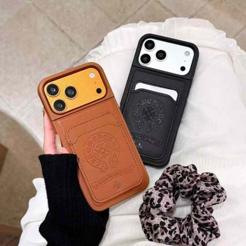 クロムハーツiphone Air/17pro /16pro/16/15/14Pro MaxケースChrome