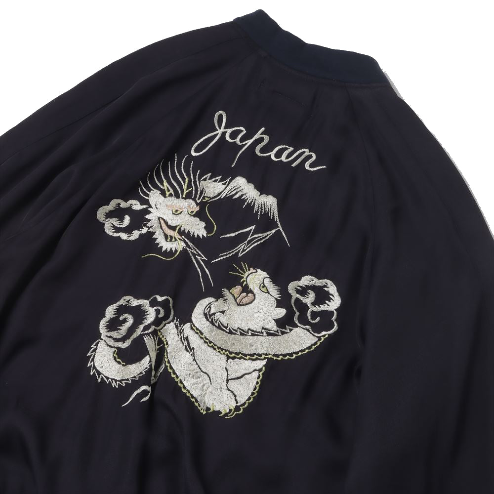 REMI RELIEF (レミレリーフ) - レーヨンツイル スカジャン(刺繍