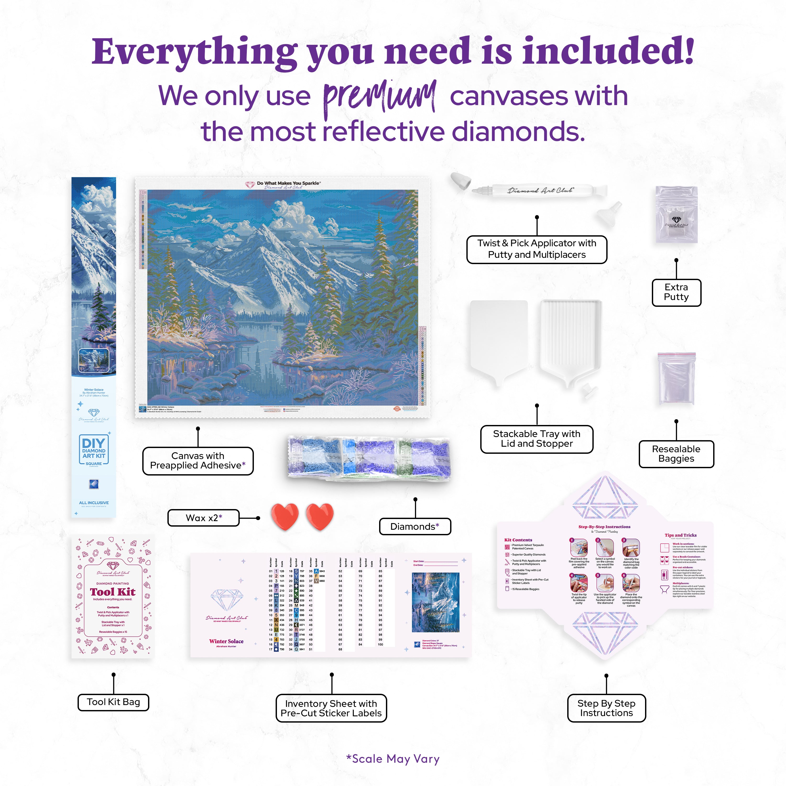 Winter Solace – Diamond Art Club