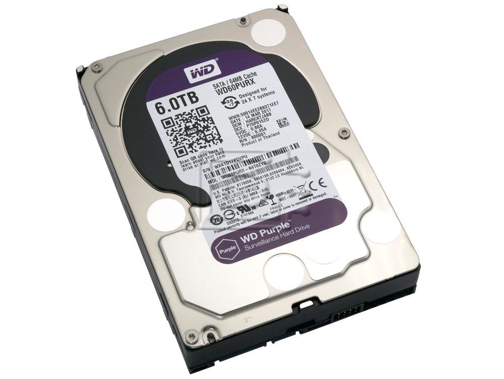 Western Digital Purple WD60PURX 6TB 3.5