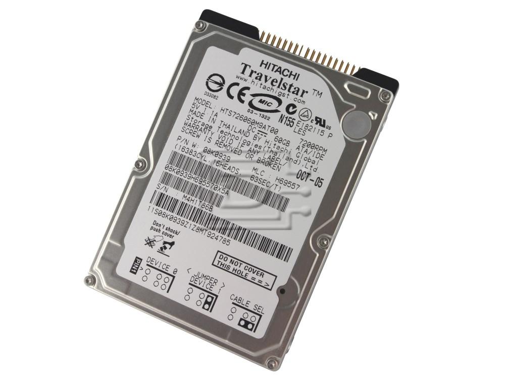 Hitachi / IBM / Lenovo / 0A26905 / HTS726060M9AT00 60GB