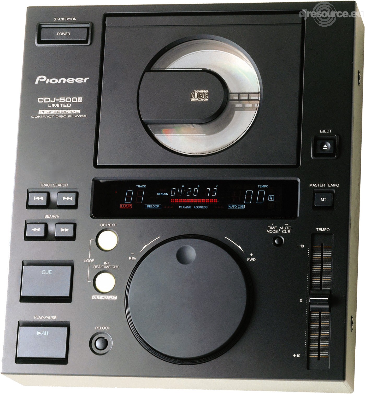 Pioneer DJ › CDJ-500 II LTD › Player Tabletop - Gearbase | DJResource