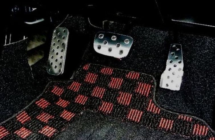 ダイハツ コペンAT専用設計アルミペダルセット（アルミカバーcopen