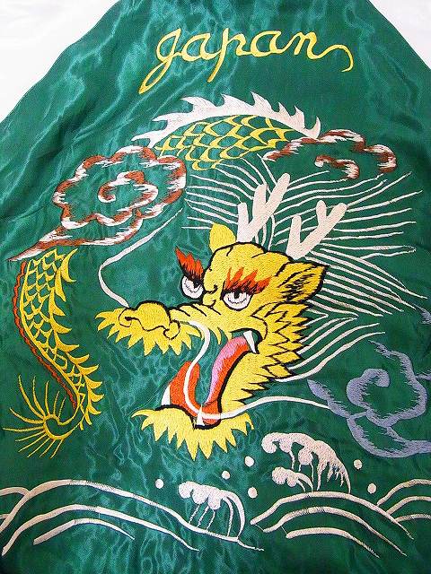 TAILOR TOYO[テーラー東洋] スカジャン TT14331 RED TIGER×GOLD DRAGON