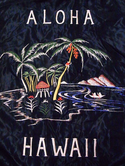 TAILOR TOYO[テーラー東洋] スカジャン TT15052 BLACK TIGER × ALOHA