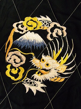 TAILOR TOYO[テーラー東洋] スカジャン キルト MAIKO×DRAGON 舞妓 龍