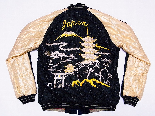 TAILOR TOYO[テーラー東洋] スカジャン 別珍 ROARING TIGER×LANDSCAPE