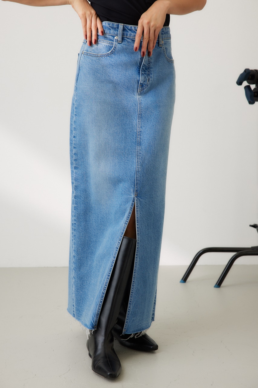 AZUL BY MOUSSY | デニムタイトロングスカート (スカート ) |SHEL'TTER
