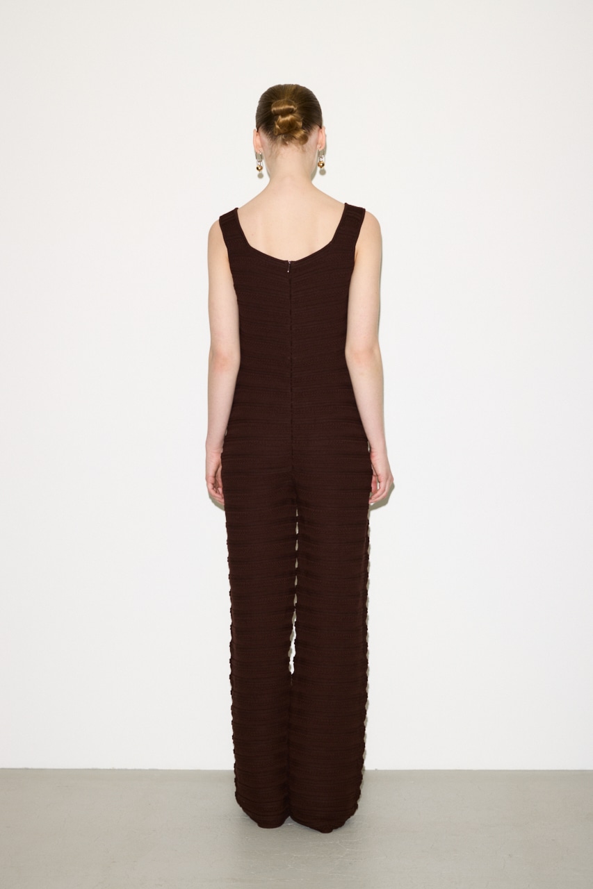 THROW by SLY | 【THROW】SQUARE NECK ジャンプスーツ (オールインワン