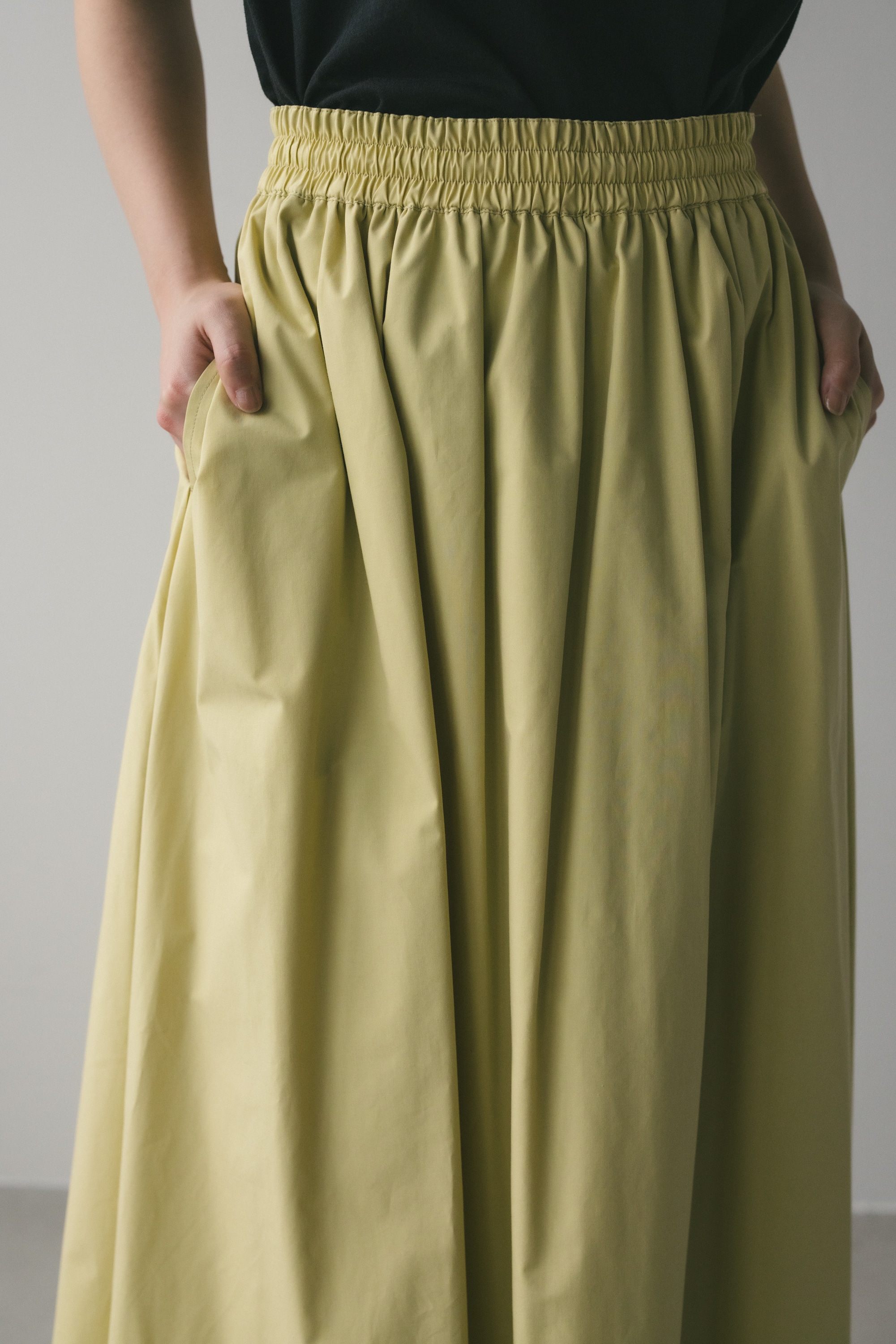 STYLEMIXER | タイプライターギャザースカート (スカート(ロング