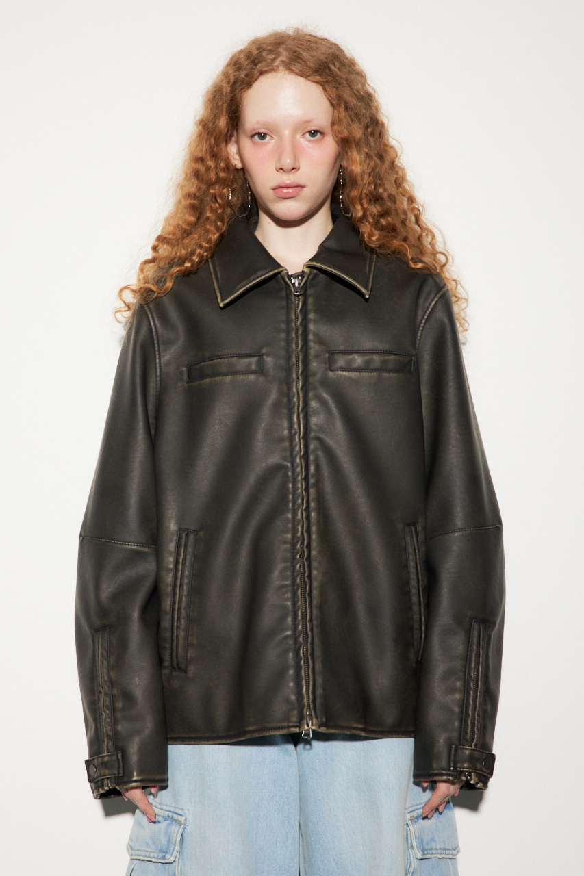 SLY | MICHIXSLY F／LEATHER ジャケット (ジャケット ) |SHEL'TTER