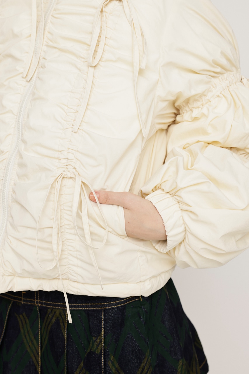 SLY | RIBBON GATHER PUFFER ジャケット (ジャケット ) |SHEL'TTER