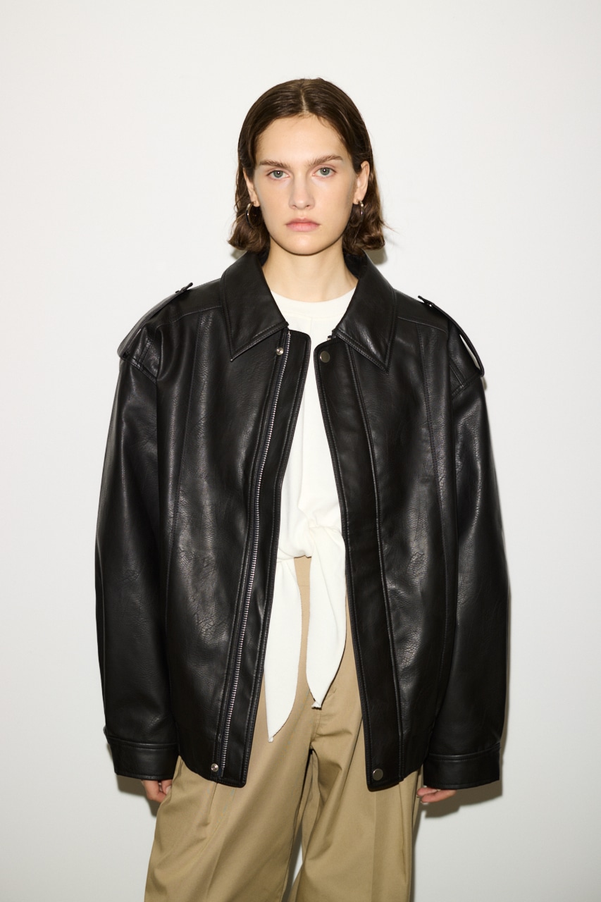 THROW by SLY | 【THROW】PAD IN F／LEATHER ジャケット (ジャケット