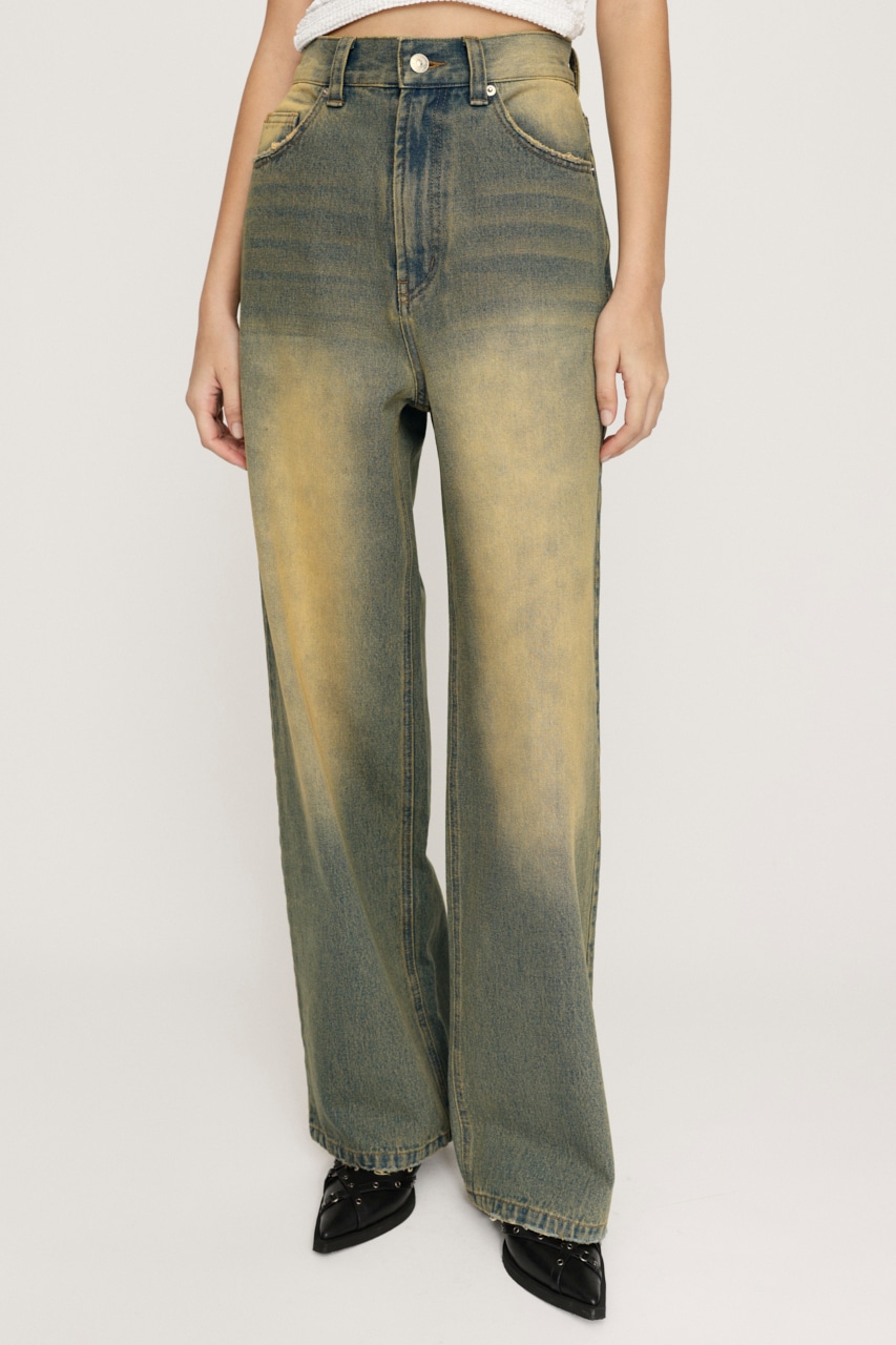 SLY | JW STRAIGHT DENIM パンツ (ストレート ) |SHEL'TTER WEBSTORE