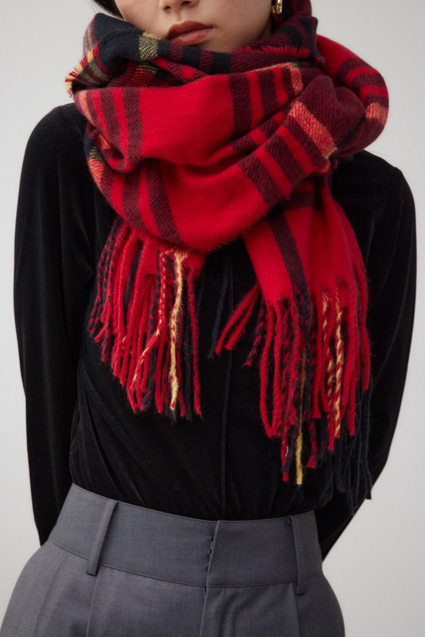 AZUL BY MOUSSY | カシミアタッチストール (ストール・マフラー