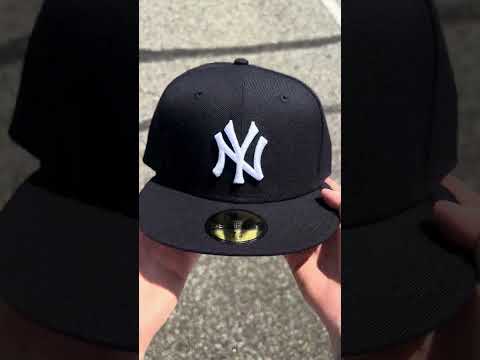 New York Yankees 1999-2006 New Era 59Fifty Fitted Hat (Wool Navy