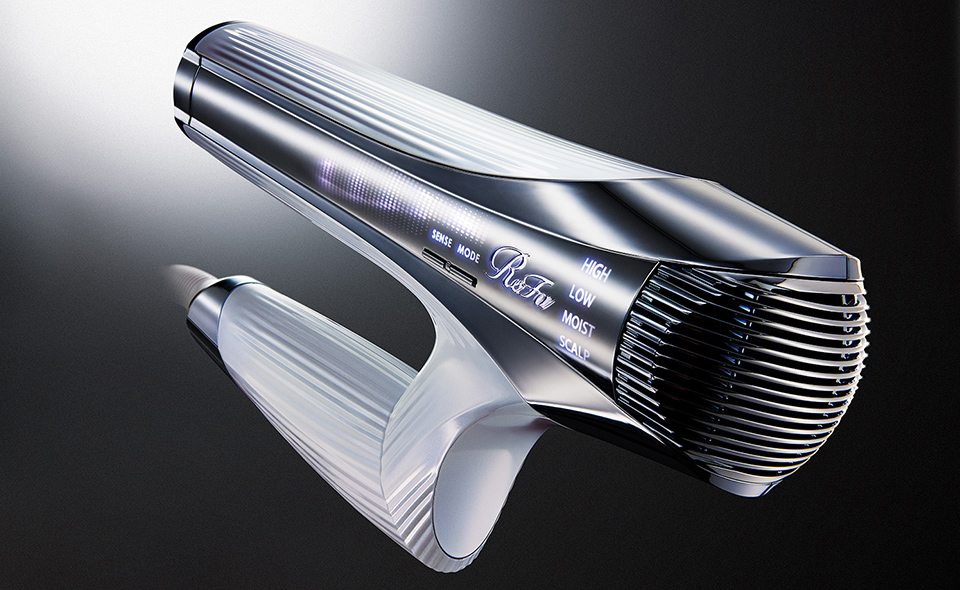 MTG RE-AX-03A ヘアドライヤー ReFa BEAUTECH DRYER SMART W ブラック