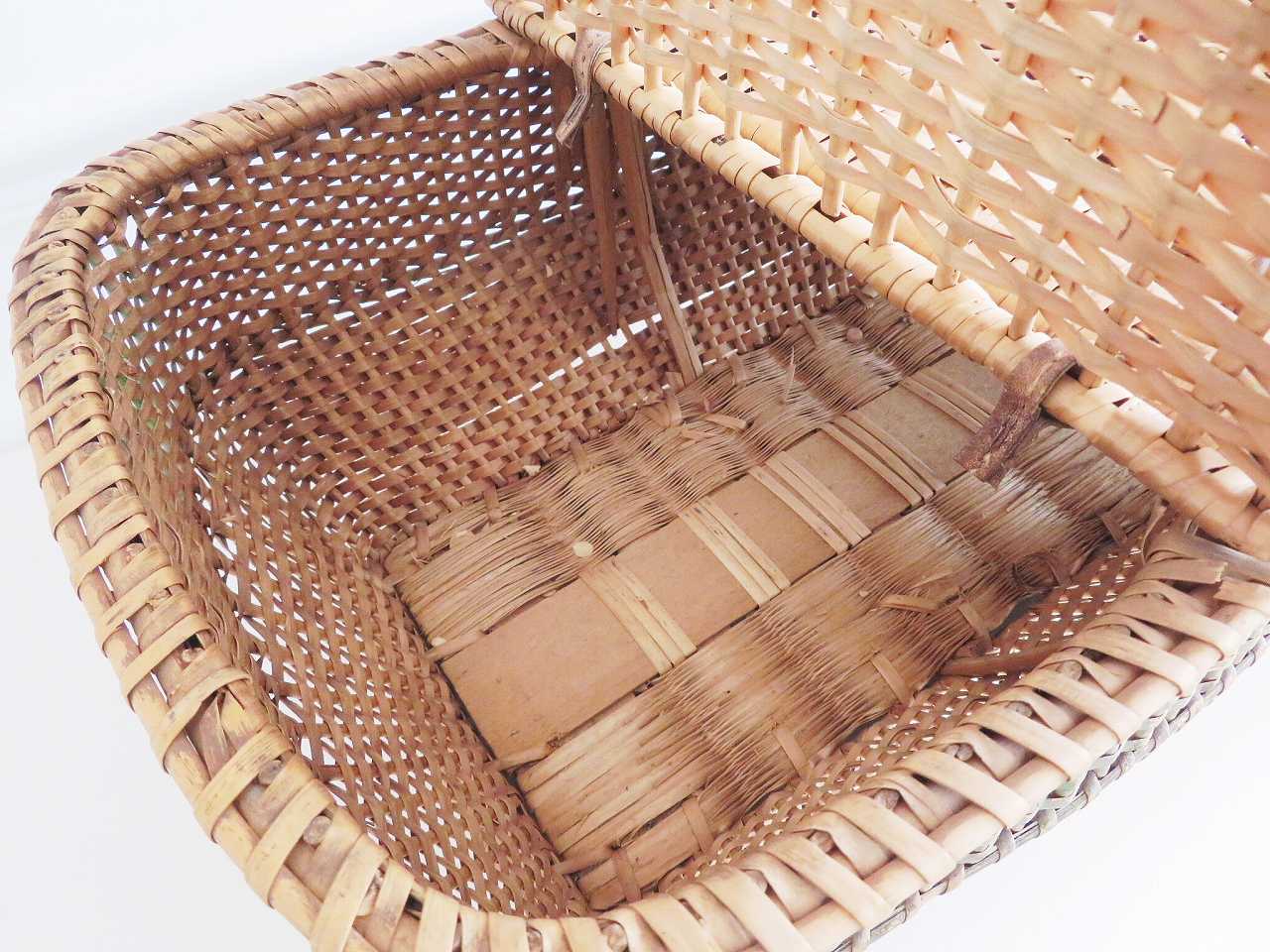 フレンチ ローズパニエ（ラージ) - 薔薇と天使のアンティーク