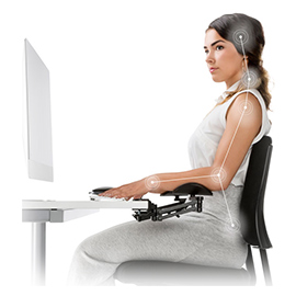 フィンランド製【ERGOREST】エルゴレスト アームレスト/アームサポート