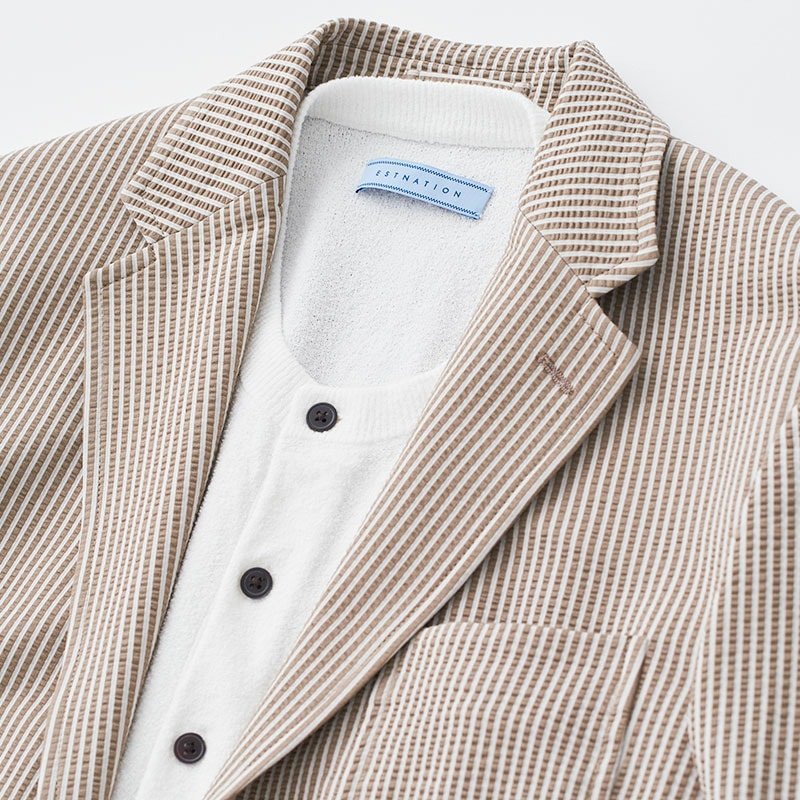 Seersucker Jersey Set-Up｜ESTNATION ONLINE STORE｜エストネーション