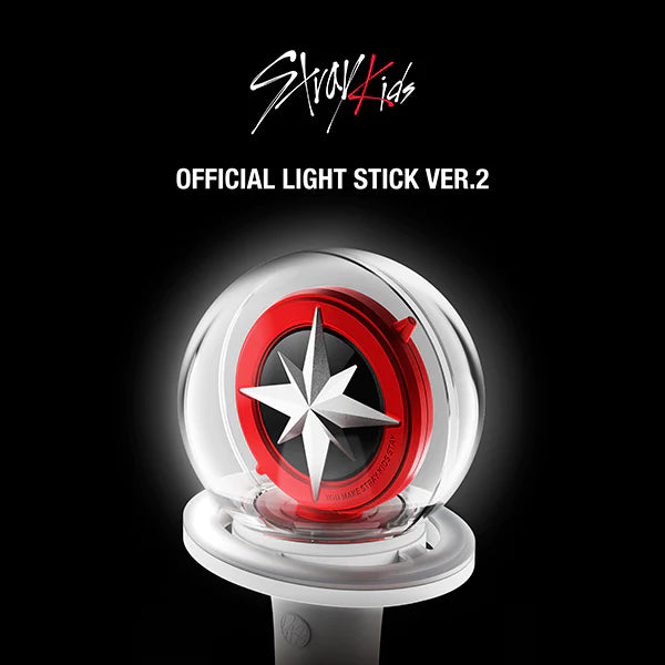 STRAY KIDS (스트레이키즈) - OFFICIAL LIGHT STICK VER.2 (+2