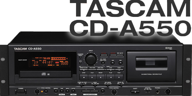 Tascam CD-A550 | CDA550