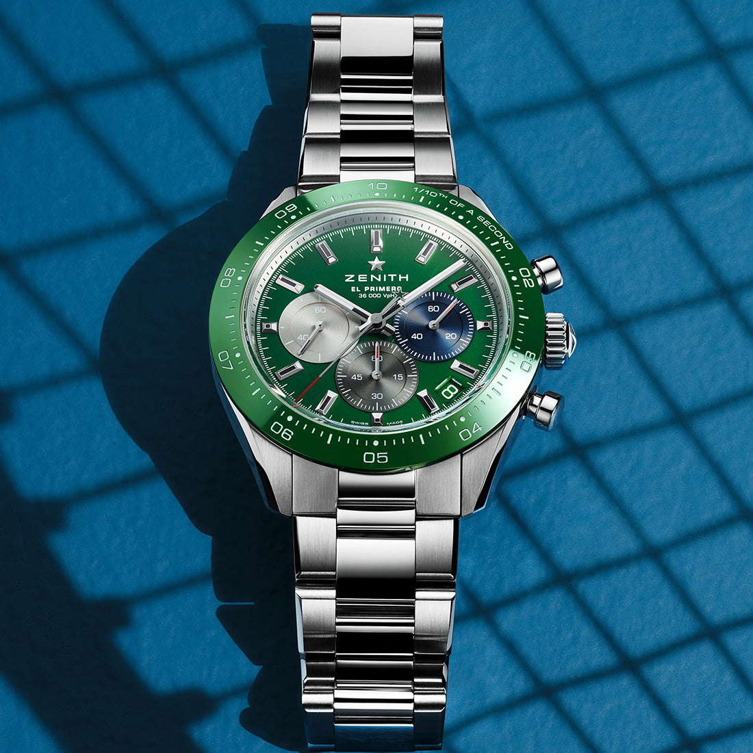 クロノマスター スポーツ グリーン 03.3119.3600/56.M3100｜ゼニス