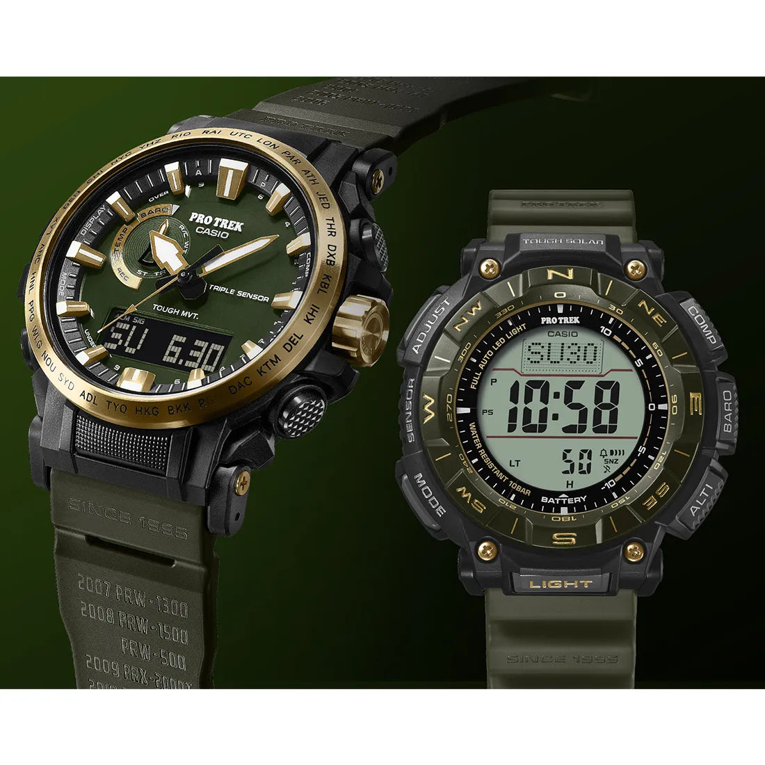 PRW-61ANS-3JR PRO TREK 30周年記念モデル｜プロトレック – アイアイイスズ