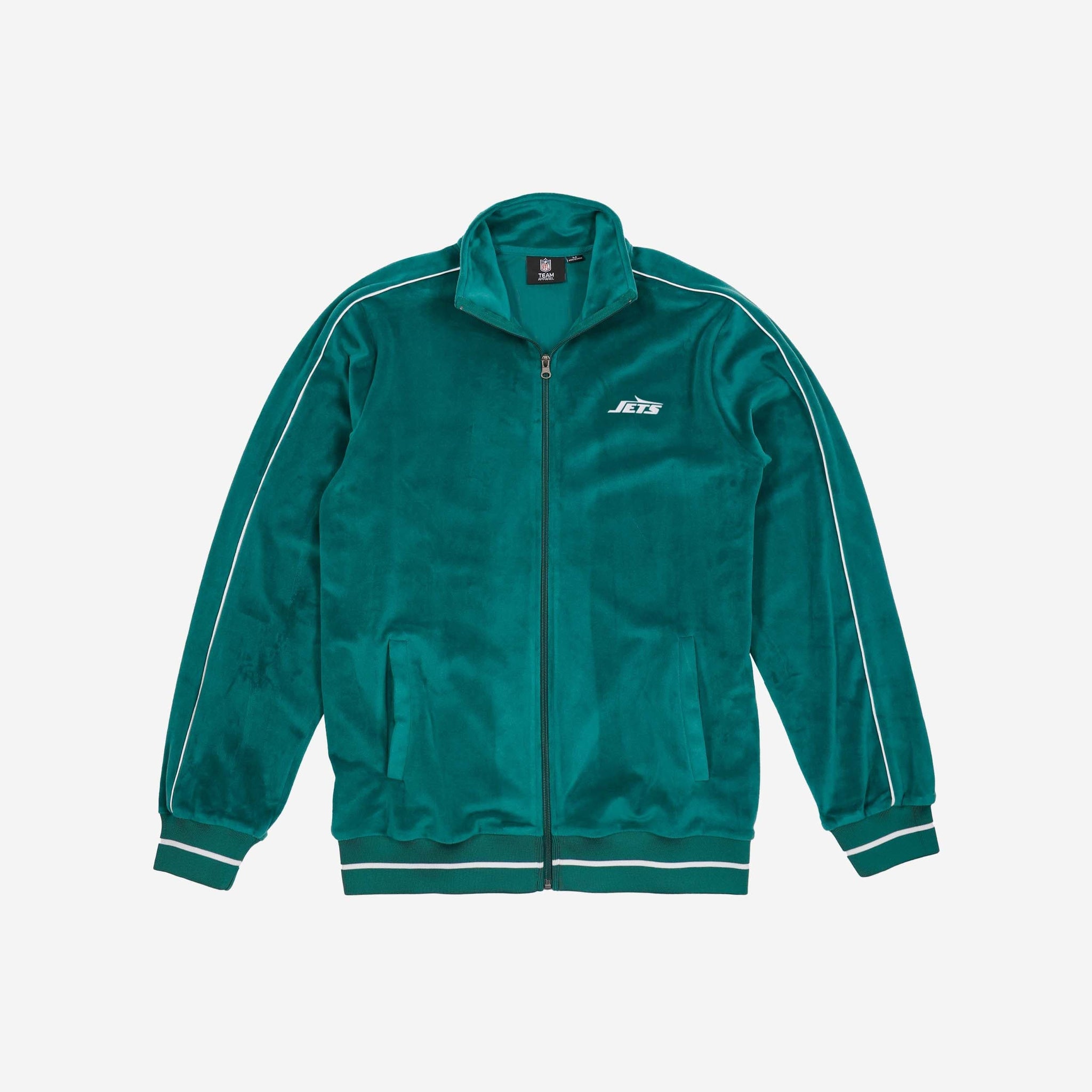 New York Jets Velour Zip Up Top FOCO