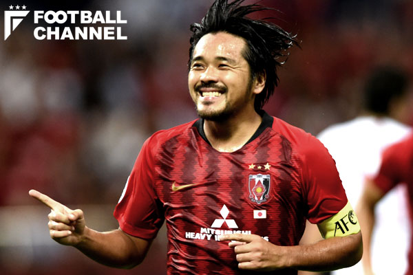 浦和レッズ、興梠慎三がJ1初の9年連続二桁得点達成。通算得点は中山